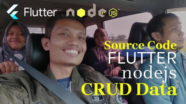 Flutter: CRUD via NodeJS (Beserta Source Code)